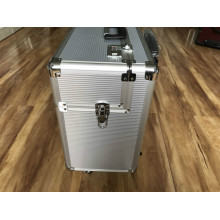 Aluminum Flight Case with Wheels and Tool Pallet